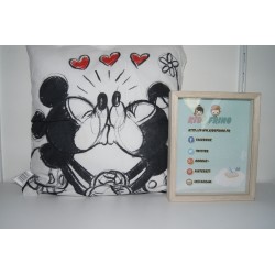 Coussin Mickey et Minnie