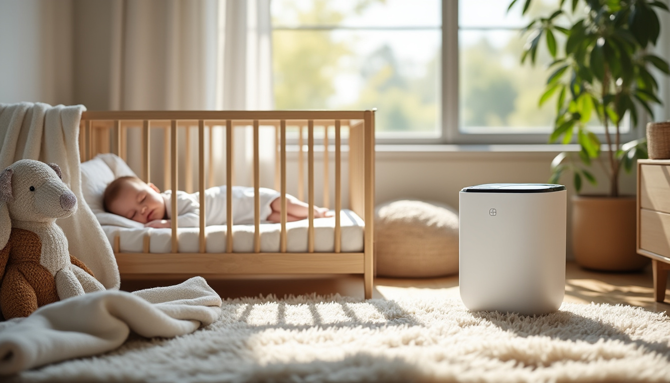 Purificateur d’air en chambre bébé : utile ou superflu ?