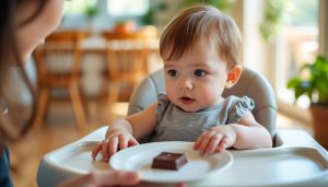 découvrez à quel âge il est sûr d'introduire le chocolat pour bébé et quelle quantité est recommandée pour une alimentation équilibrée et sans risques.