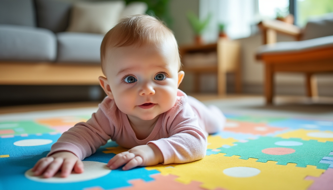 Combien de temps laisser bebe sur tapis d’eveil ?
