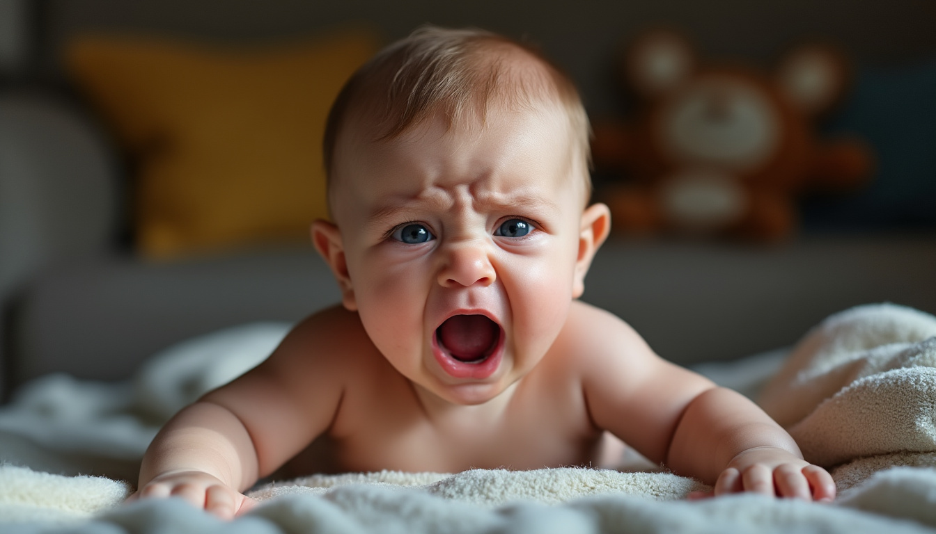 Pourquoi bébé pousse des cris stridents 8 mois ?