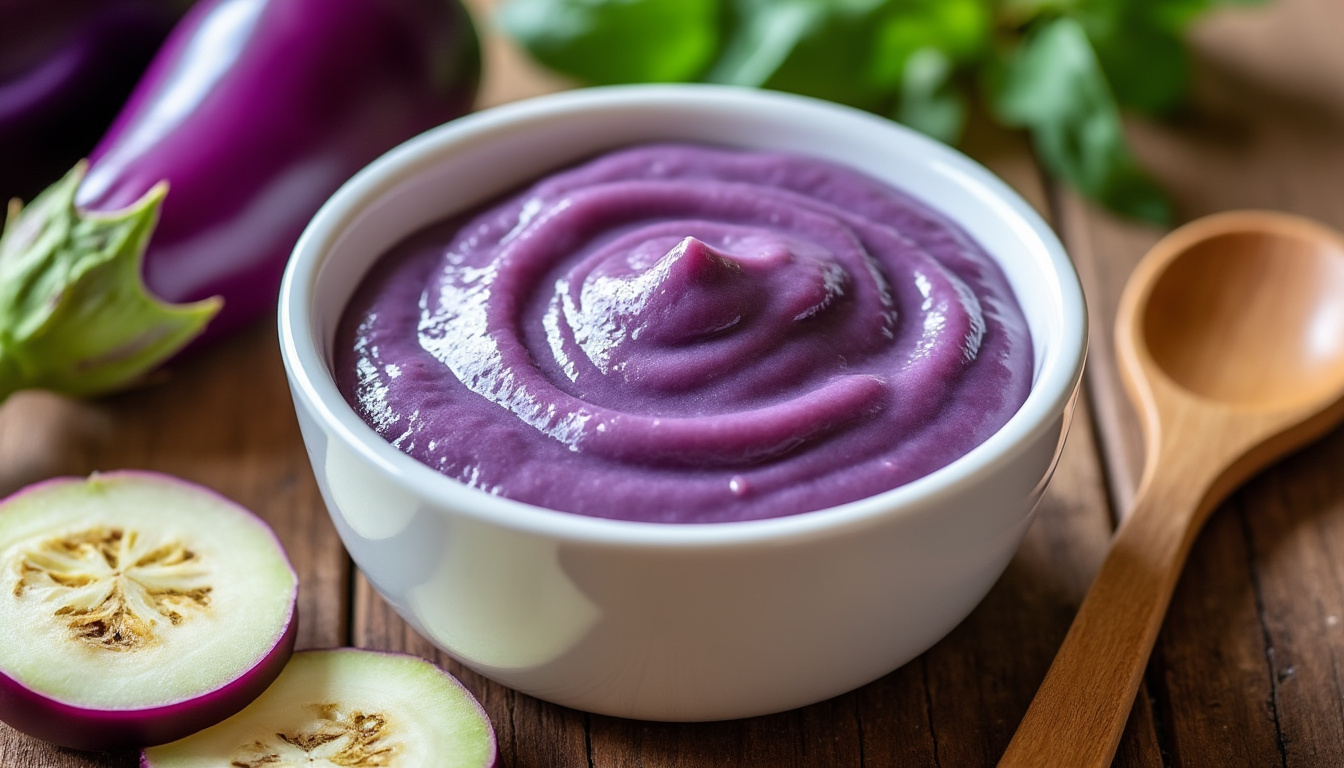 Purée aubergine bébé : bienfaits nutritionnels et recette maison